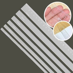 Kit Reguas de Encadernacao Gabarito Luli Kit com 7 pecas